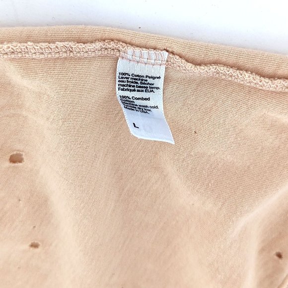 NWT Rockstar Sushi Cream American Flag Distressed Racerback Mini Dress Tunic - Picture 7 of 7